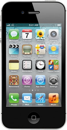 Смартфон APPLE iPhone 4S 16GB Black - Киров