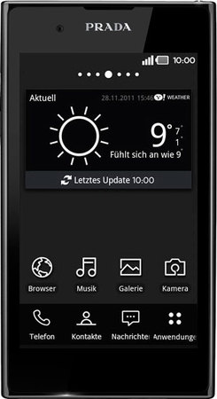Смартфон LG P940 Prada 3 Black - Киров